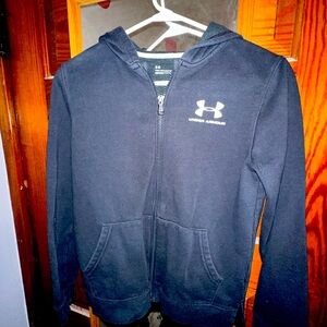 Under Armour full zip up hoodie youth LG